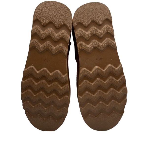 CUSHIONAIRE Women's Genuine Suede pull on platform boot 6.5 CHESTNUT - Picture 5 of 7